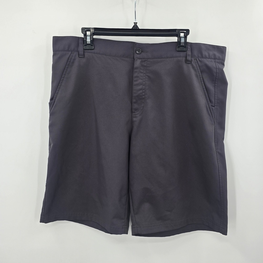 FILA SPORT Golf Shorts Mens 38 Charcoal‎ Gray Flat Front Performance Dry Fit